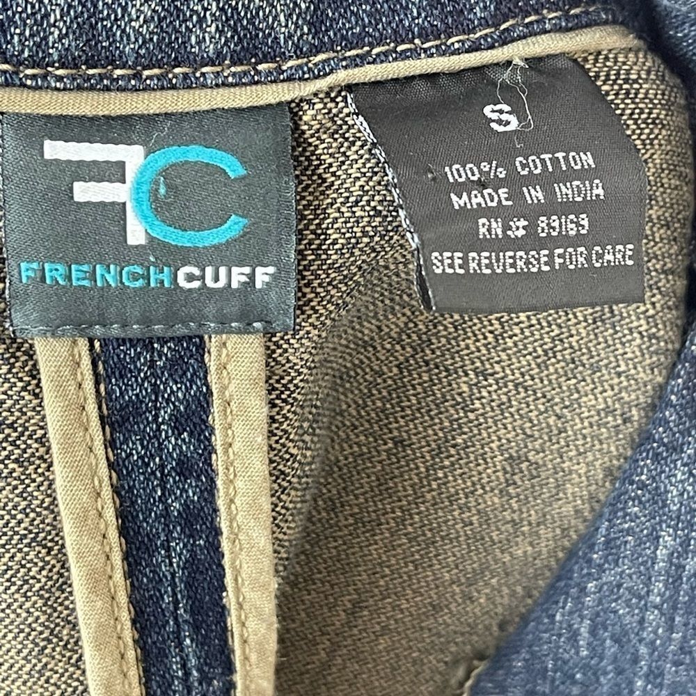 French Cuff Denim Jacket - Picture 6 of 6